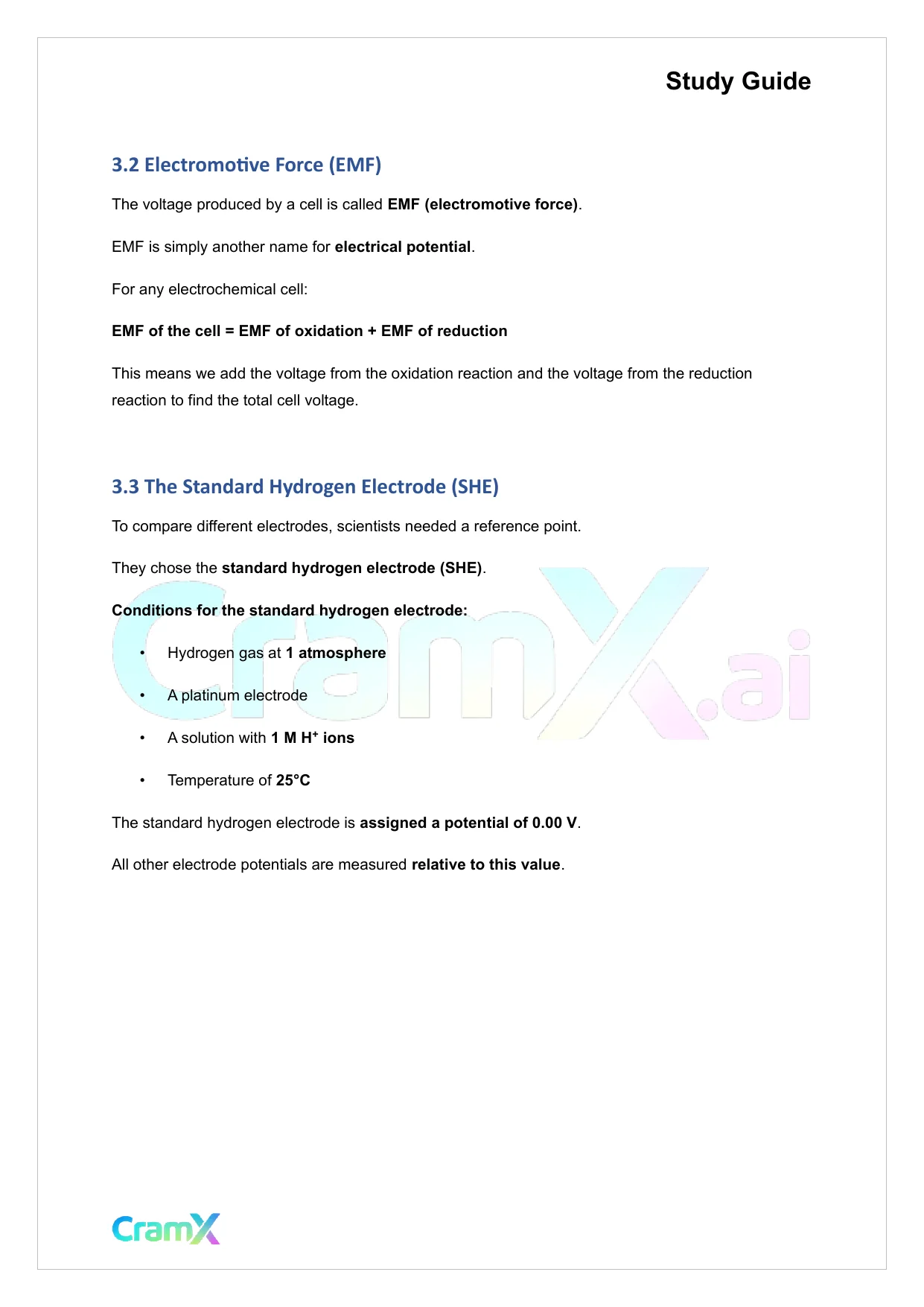 Chemistry - Electrochemistry - Page 10 preview image