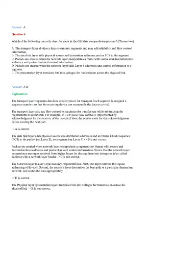 CCNA Basic Questions - Page 10 preview image