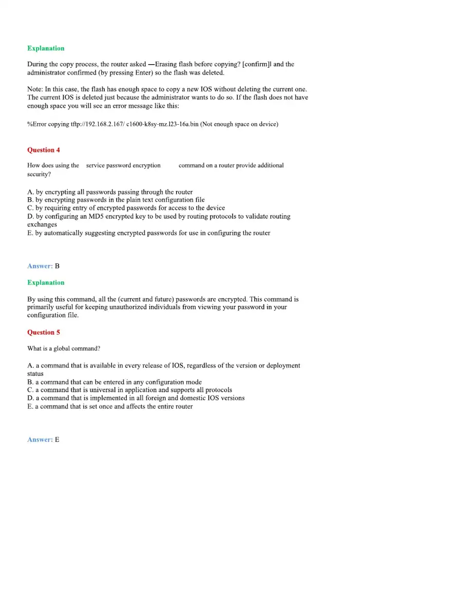 CCNA Basic Questions, page 14