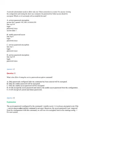 CCNA Basic Questions - Page 17 preview image