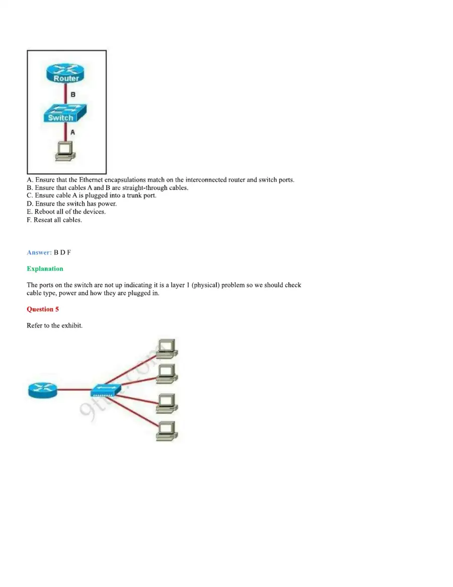 CCNA Basic Questions, page 24