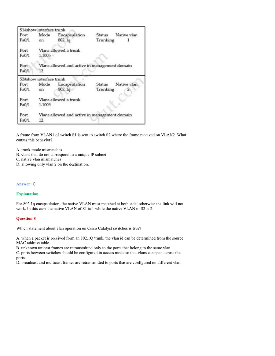 CCNA Basic Questions, page 35