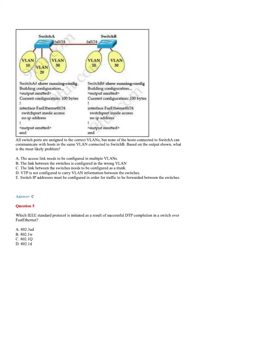 CCNA Basic Questions, page 39