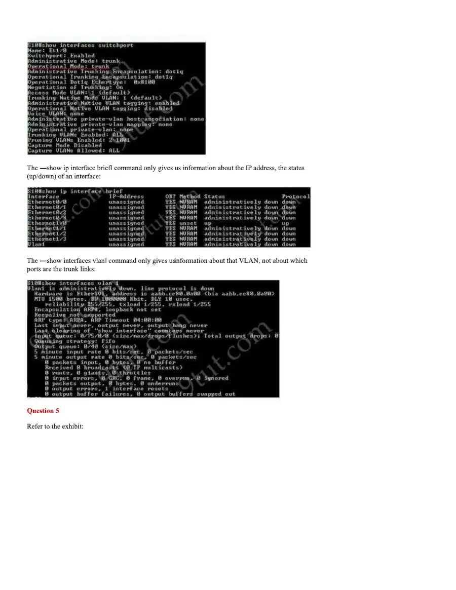 CCNA Basic Questions, page 45