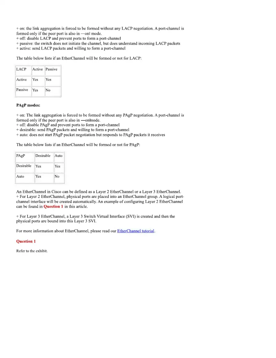 CCNA Basic Questions, page 47