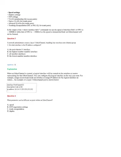 CCNA Basic Questions - Page 51 preview image