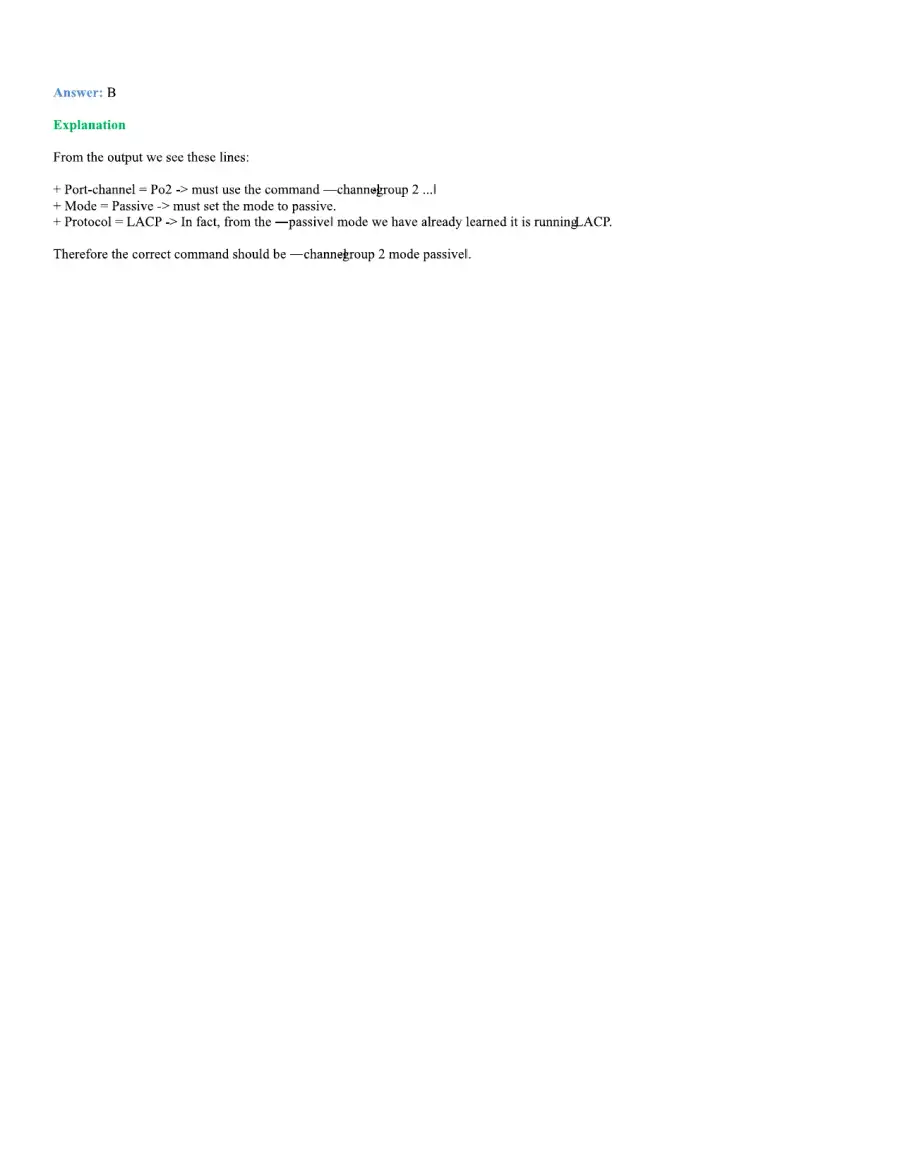 CCNA Basic Questions, page 53