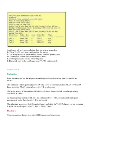 CCNA Basic Questions - Page 65 preview image