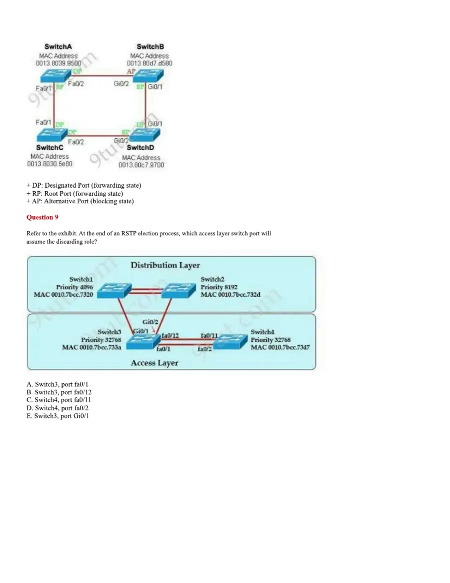 CCNA Basic Questions, page 69