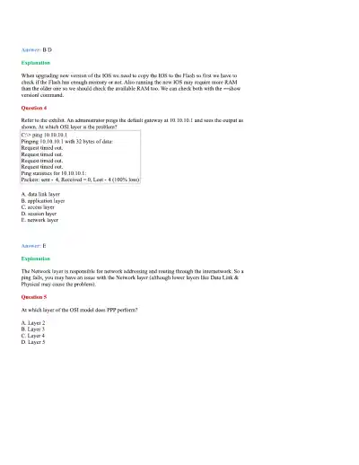 CCNA Basic Questions - Page 9 preview image