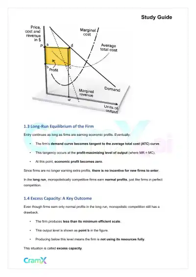 Economics - Monopolistic Competition and Oligopoly - Page 2 preview image
