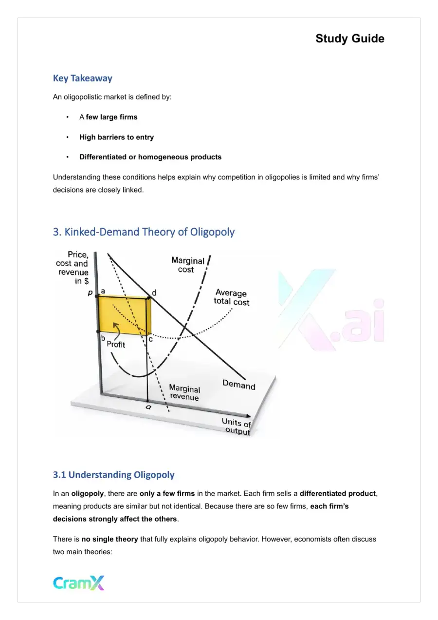 Economics - Monopolistic Competition and Oligopoly, page 5