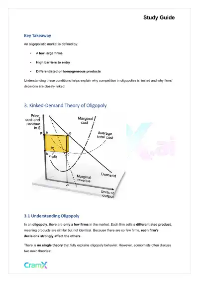 Economics - Monopolistic Competition and Oligopoly - Page 5 preview image