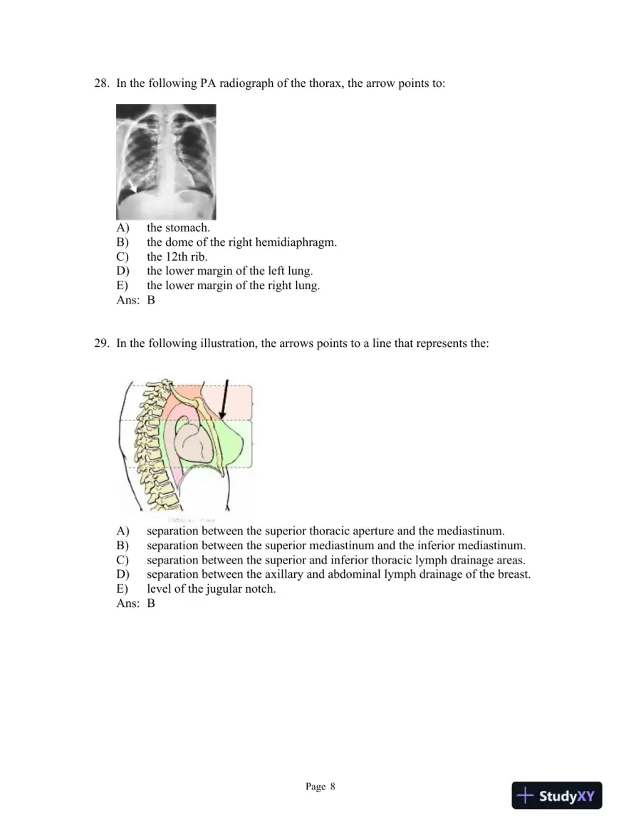 Clinically Oriented Anatomy 7th Edition Test Bank, page 9