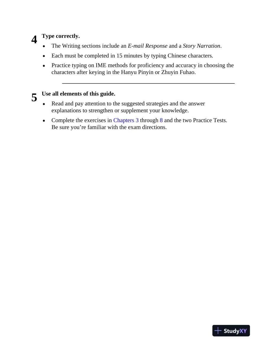 AP Chinese Language and Culture Premium, Fourth Edition: 2 Practice Tests + Comprehensive Review (2023), page 15