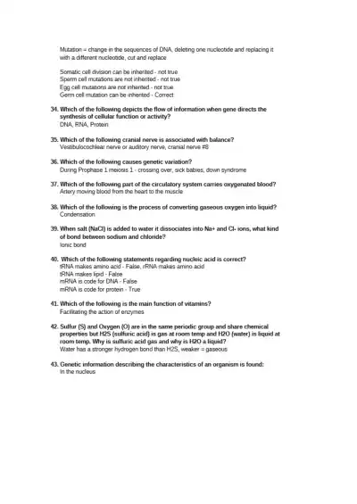 TEAS Review 4 - Page 5 preview image