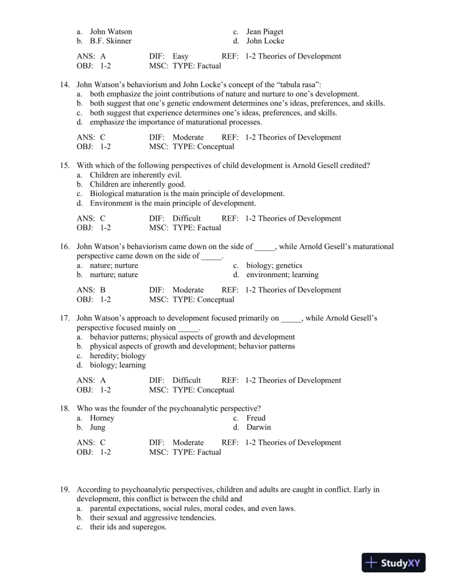 Test Bank For Hdev 3, 3rd Edition, page 4
