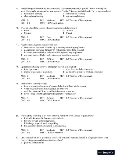 Test Bank For Hdev 3, 3rd Edition - Page 9 preview image