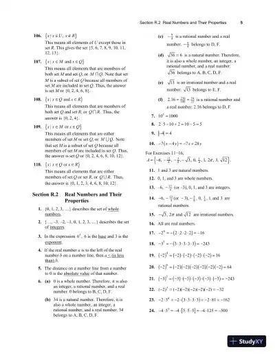 Solution Manual for Precalculus, 6th Edition - Page 11 preview image