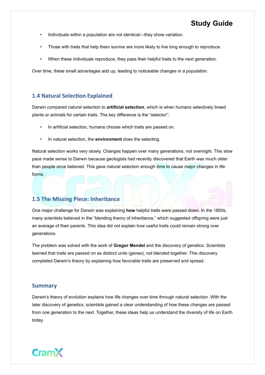 Plant Biology - Evolution, page 2