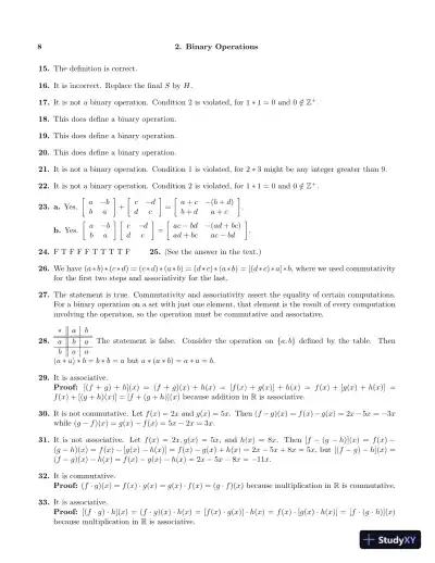 Solution Manual For First Course In Abstract Algebra, A, 7th Edition - Page 11 preview image