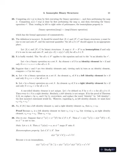 Solution Manual For First Course In Abstract Algebra, A, 7th Edition - Page 14 preview image