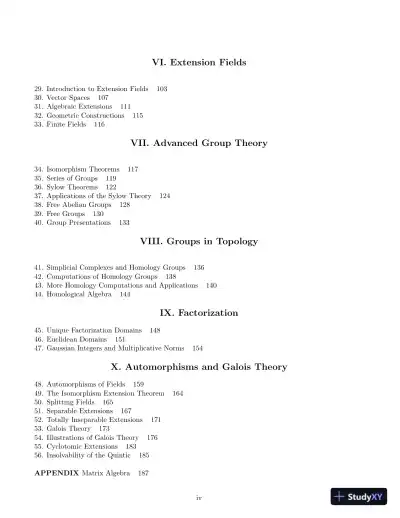 Solution Manual For First Course In Abstract Algebra, A, 7th Edition - Page 3 preview image
