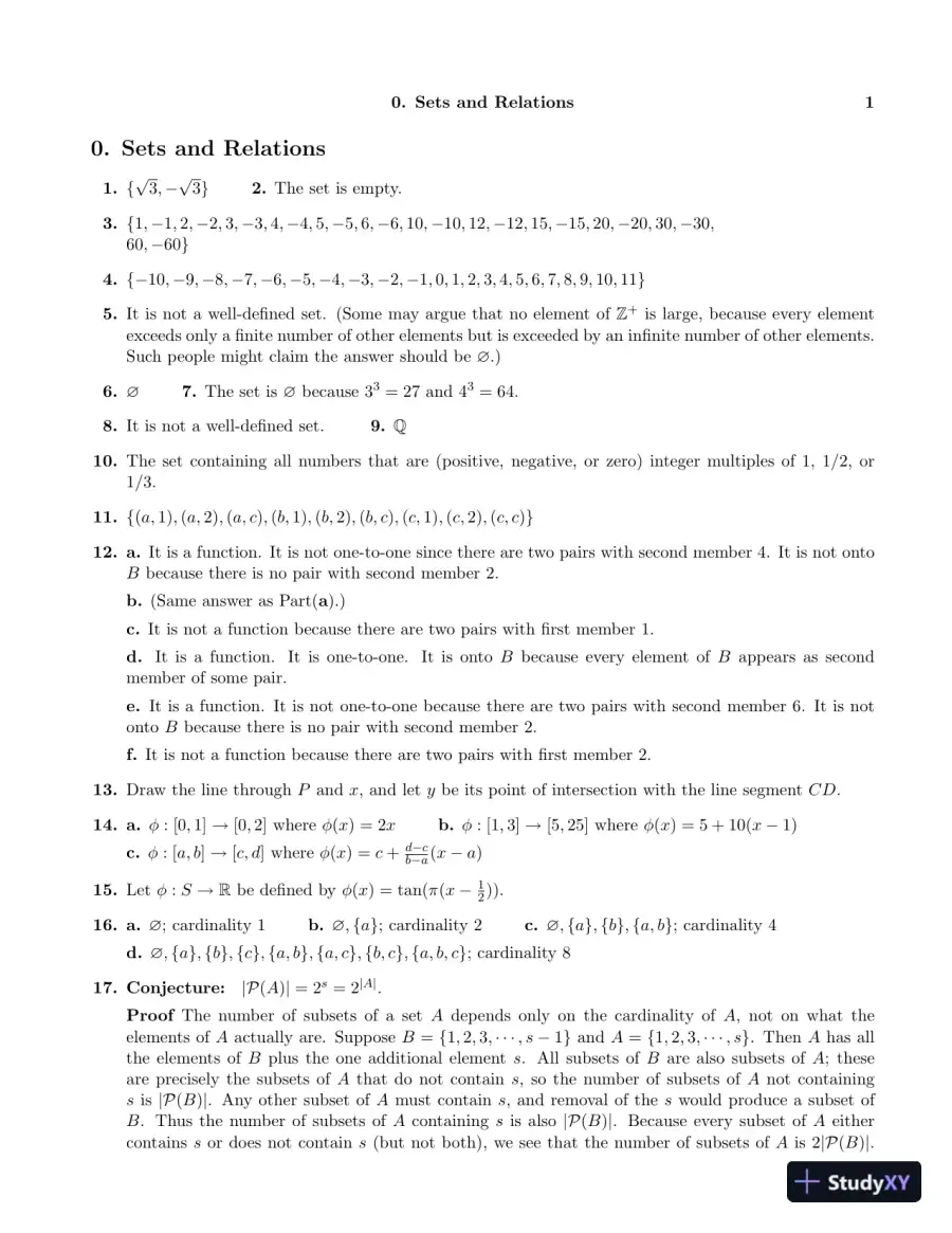 Solution Manual For First Course In Abstract Algebra, A, 7th Edition, page 4
