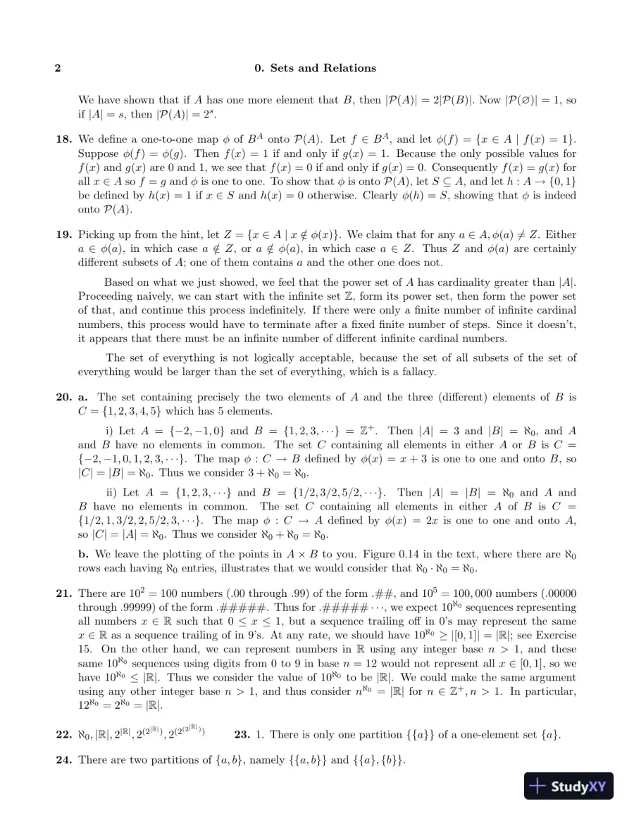 Solution Manual For First Course In Abstract Algebra, A, 7th Edition, page 5