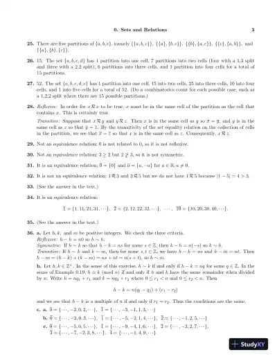 Solution Manual For First Course In Abstract Algebra, A, 7th Edition - Page 6 preview image