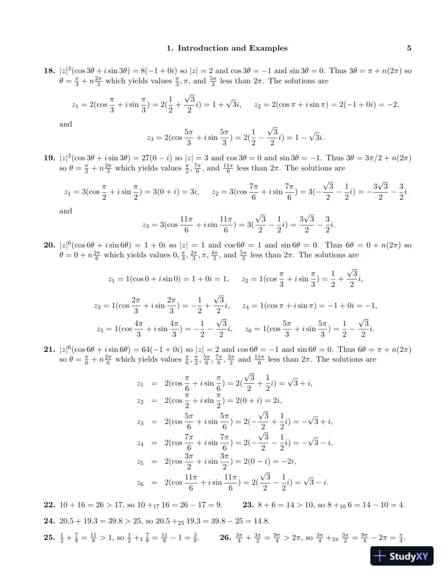 Solution Manual For First Course In Abstract Algebra, A, 7th Edition, page 8