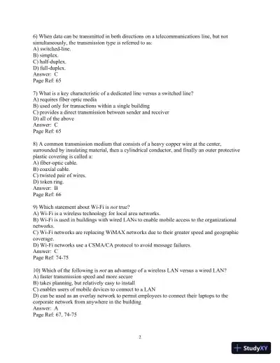 Solution Manual For Managing Information Technology, 7th Edition - Page 14 preview image