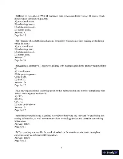 Solution Manual For Managing Information Technology, 7th Edition - Page 4 preview image