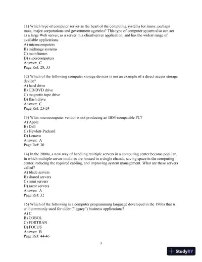 Solution Manual For Managing Information Technology, 7th Edition - Page 8 preview image