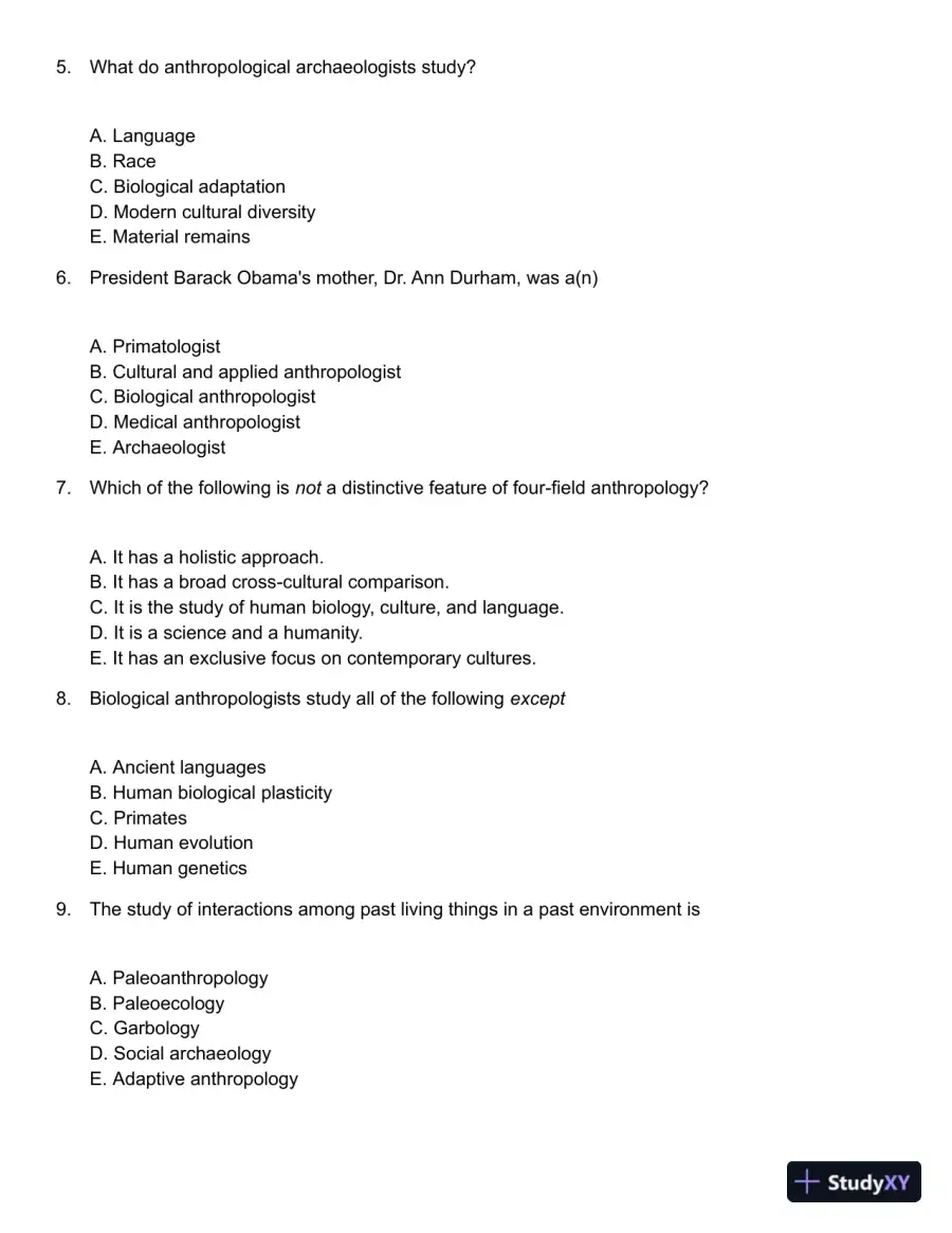 Mirror for Humanity: A Concise Introduction to Cultural Anthropology 9th Edition Test Bank, page 3