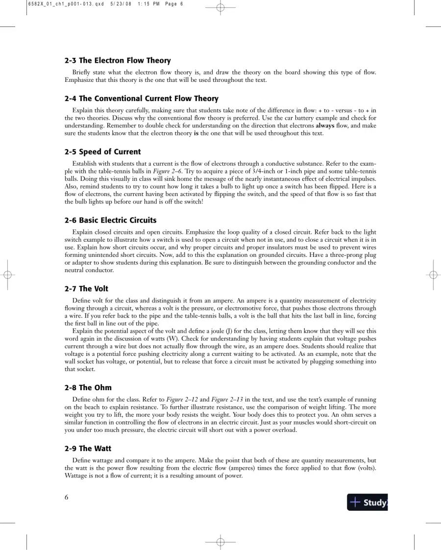 Solution Manual for Delmar's Standard Textbook of Electricity, 5th Edition, page 12