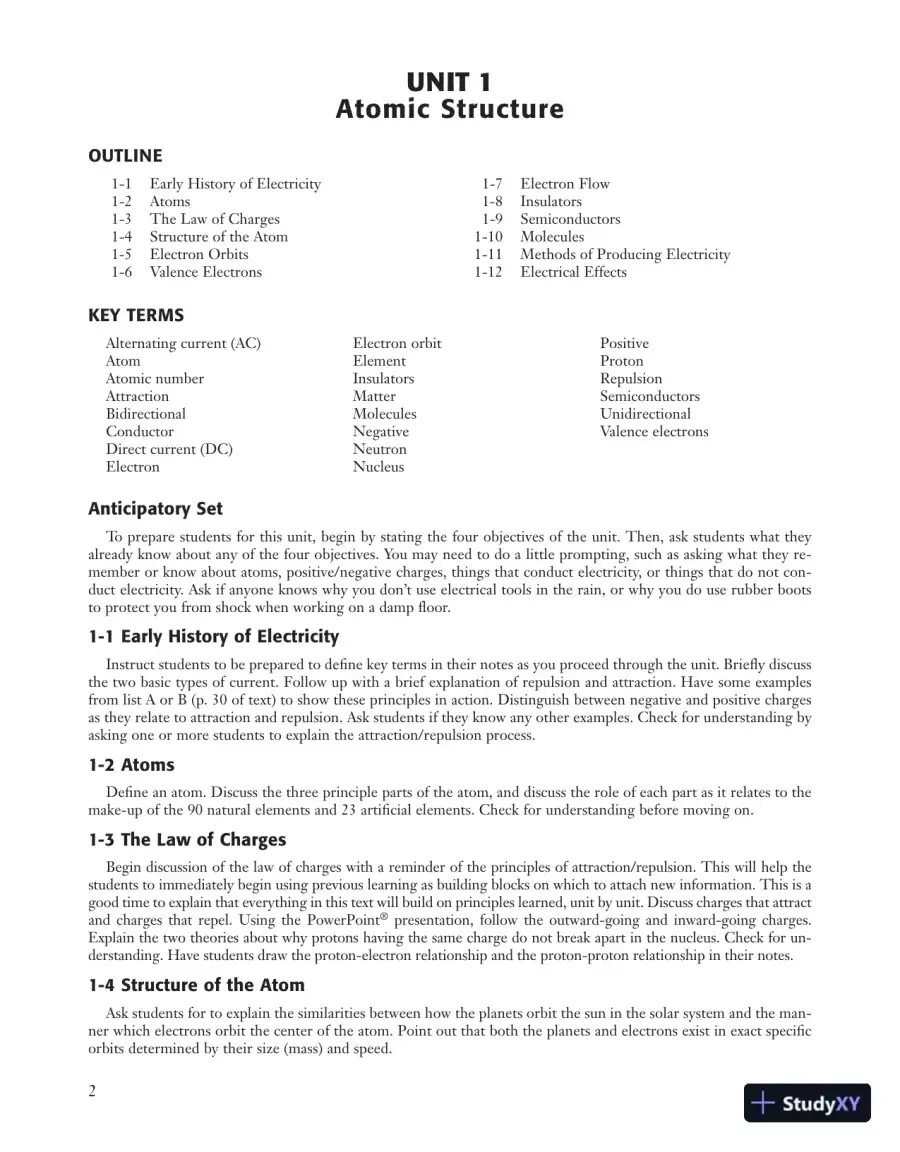 Solution Manual for Delmar's Standard Textbook of Electricity, 5th Edition, page 8