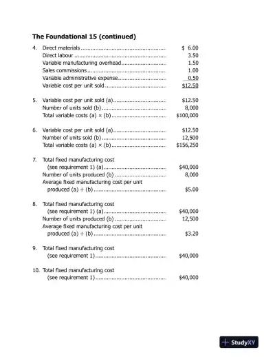 Introduction To Managerial Accounting, Fifth Canadian Edition Solution Manual - Page 11 preview image