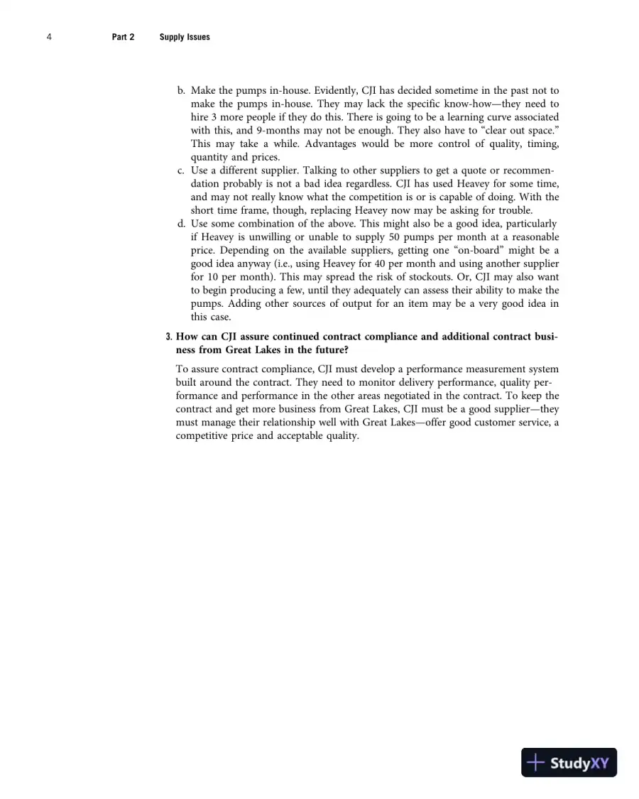 Solution Manual for Principles of Supply Chain Management: A Balanced Approach, 1st Edition, page 5