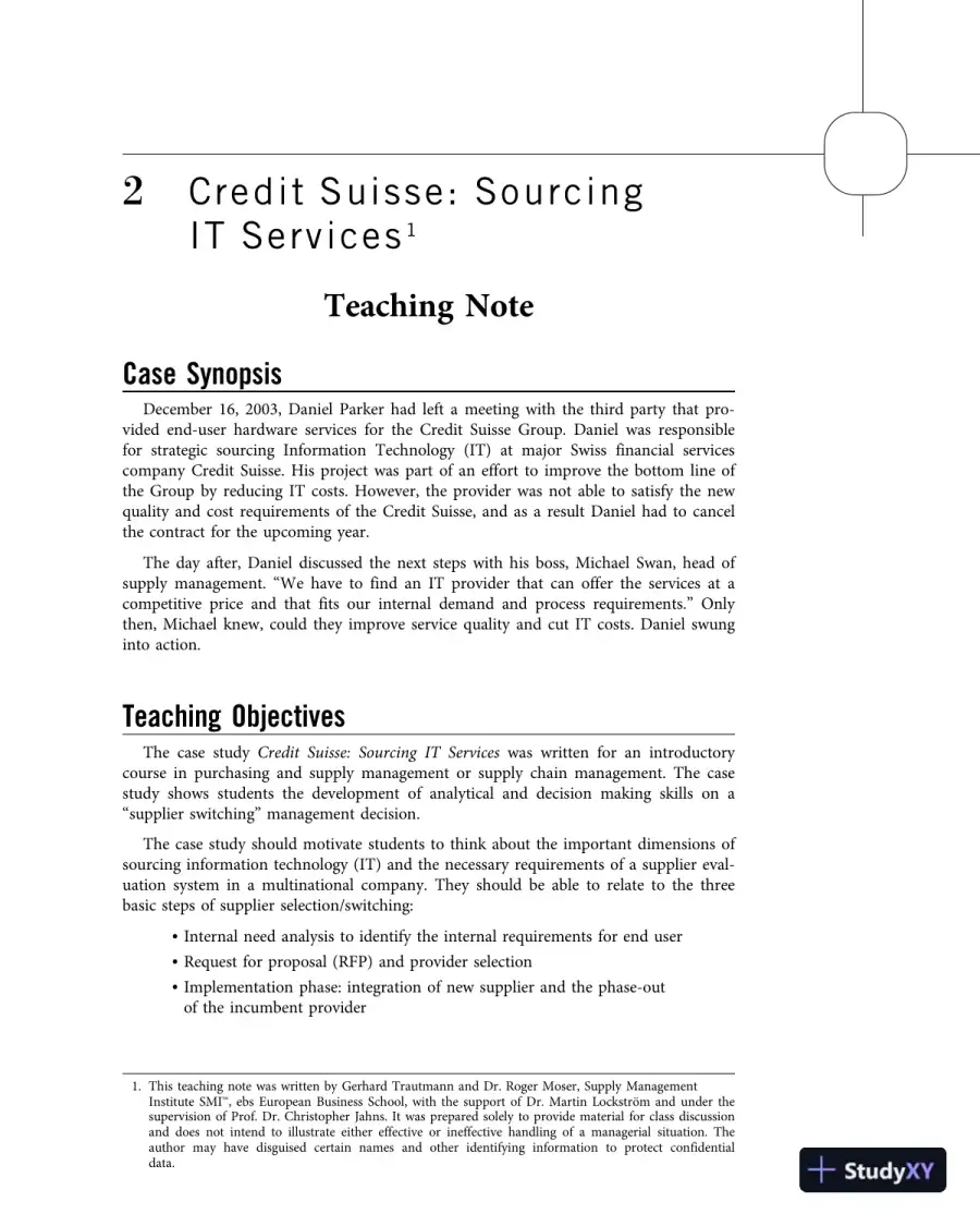 Solution Manual for Principles of Supply Chain Management: A Balanced Approach, 1st Edition, page 6