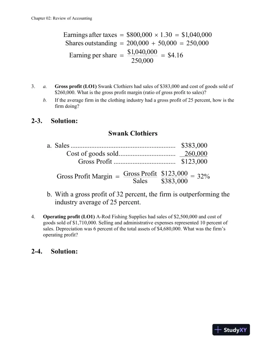 Foundations of Financial Management 16th Edition Solution Manual, page 10