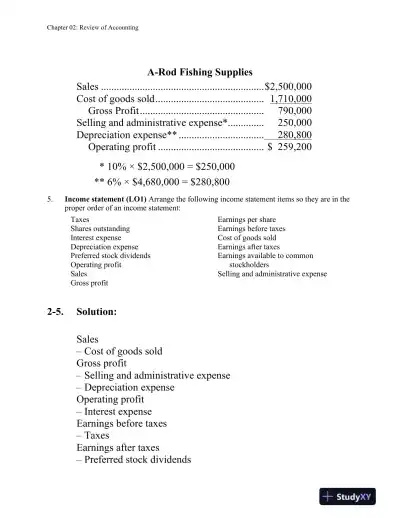 Foundations of Financial Management 16th Edition Solution Manual - Page 11 preview image