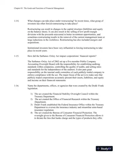 Foundations of Financial Management 16th Edition Solution Manual - Page 5 preview image
