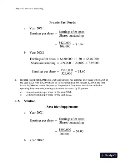 Foundations of Financial Management 16th Edition Solution Manual - Page 9 preview image