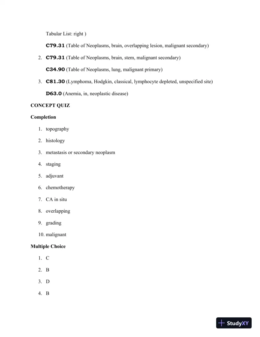 Solution Manual for Pearson's Comprehensive Medical Coding, 2nd Edition, page 24