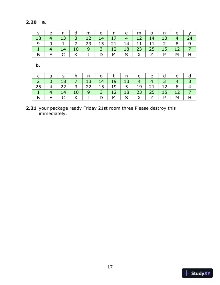 Solution Manual For Cryptography And Network Security: Principles And Practice, 6th Edition, page 16