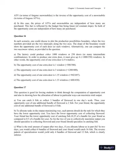 Solution Manual For Microeconomics, Sixteenth Canadian Edition - Page 12 preview image