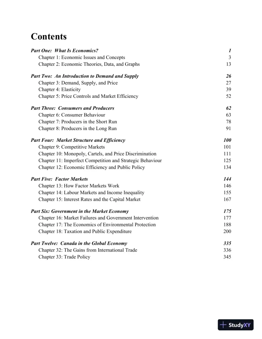 Solution Manual For Microeconomics, Sixteenth Canadian Edition, page 3