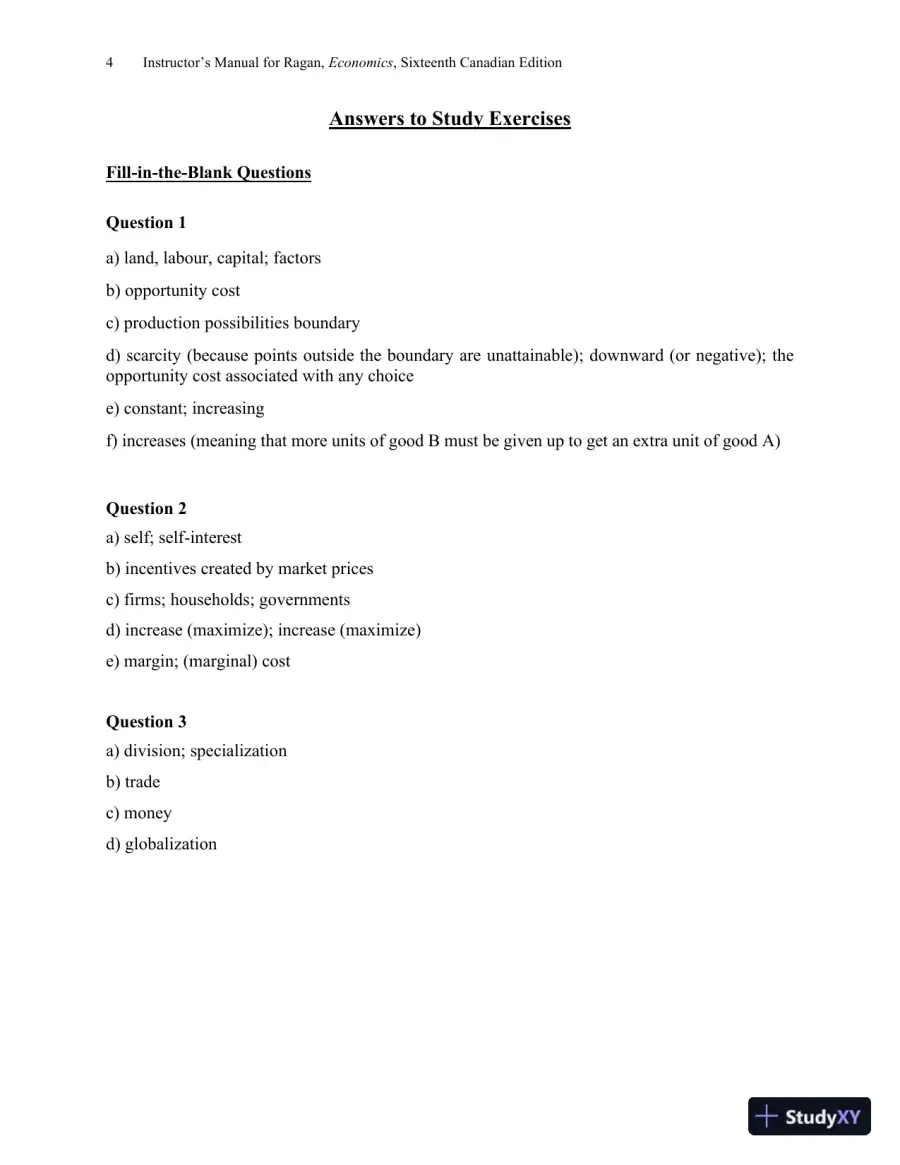 Solution Manual For Microeconomics, Sixteenth Canadian Edition, page 7