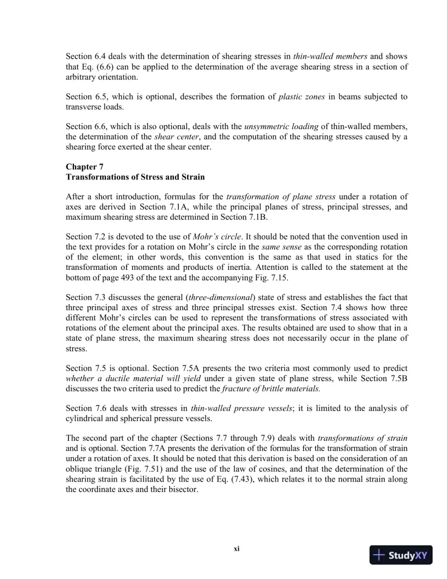 Solution Manual For Mechanics Of Materials, 7th Edition, page 9